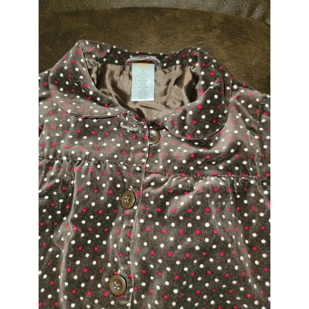 Gymboree outlet‎ sweet treats brown coat size 2t 3t